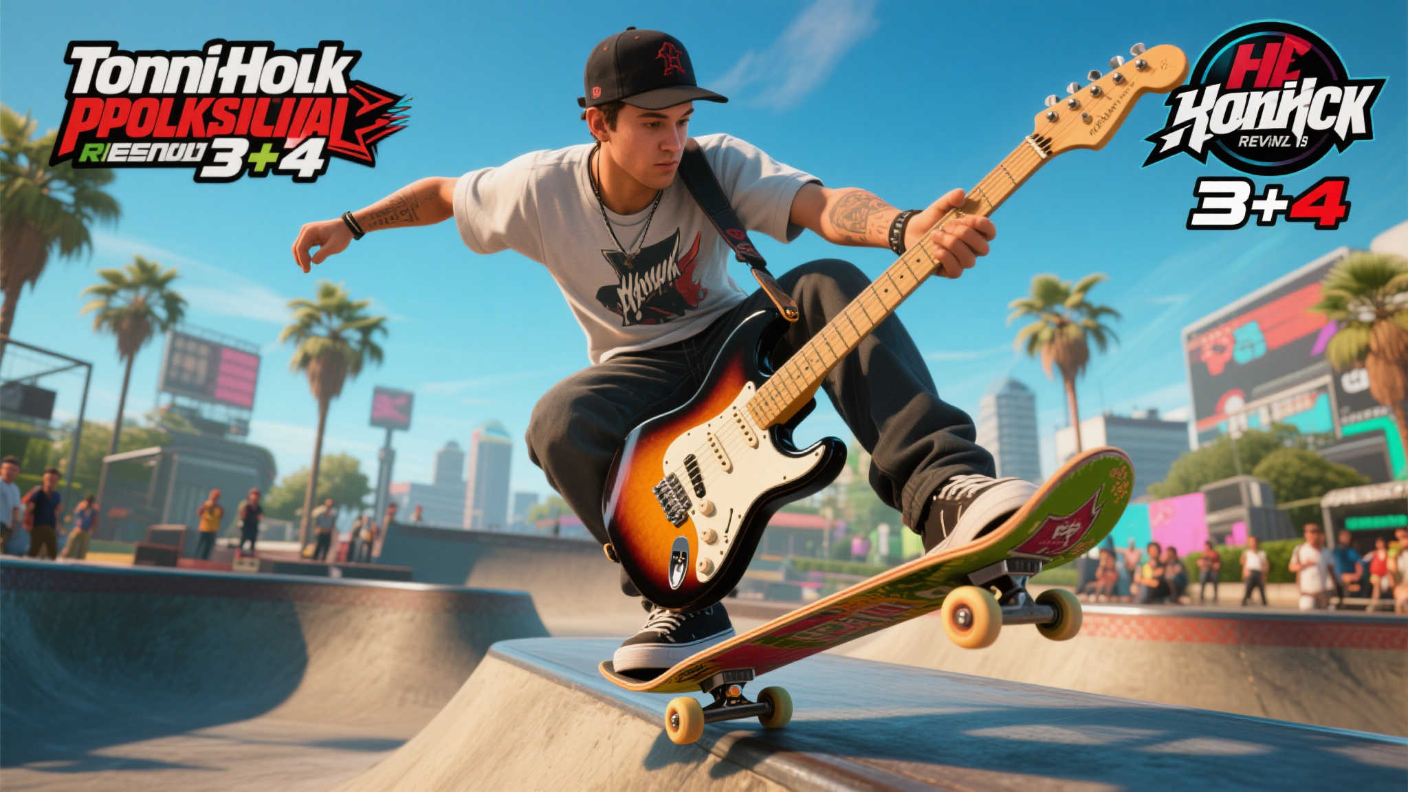 吉他英雄彩蛋引发热议:《托尼霍克职业滑板3+4》再度成为焦点! 吉他英雄彩蛋引发热议:《托尼霍克职业滑板3+4》再度成为焦点!